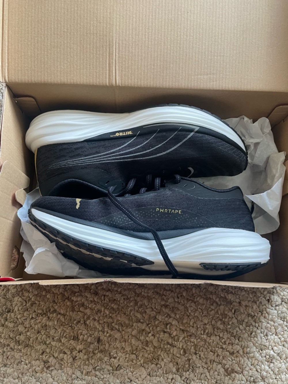 Puma Deviate Nitro 2 Woman’s 9.5 WIDE Running Racing Shoes